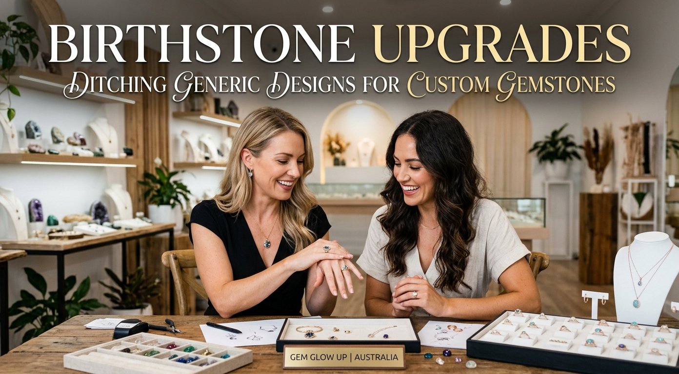 Custom Birthstone Upgrades | Unique Gem Glow Up Australia