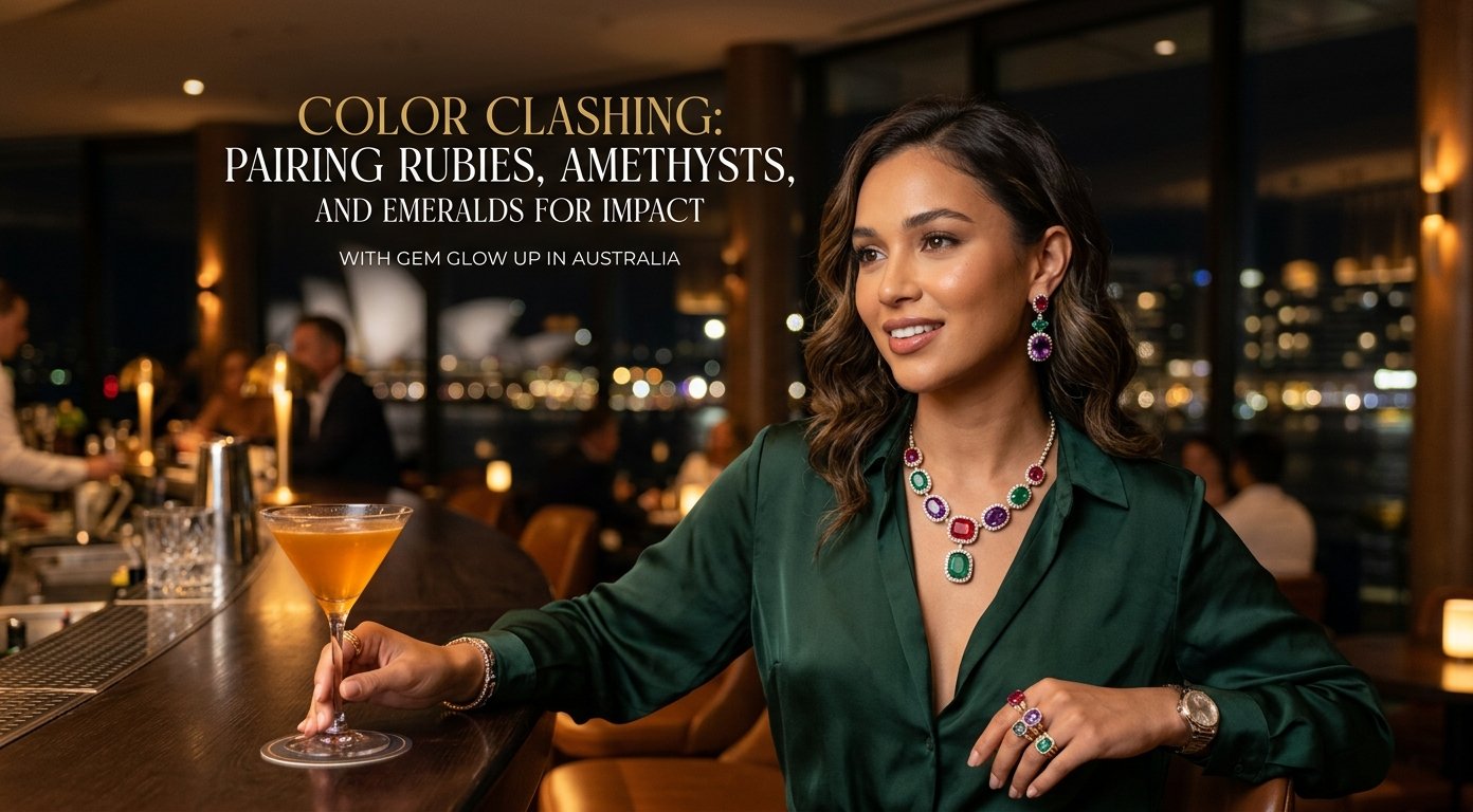Color Clashing Gemstones | Gem Glow Up Australia Fine Jewelry