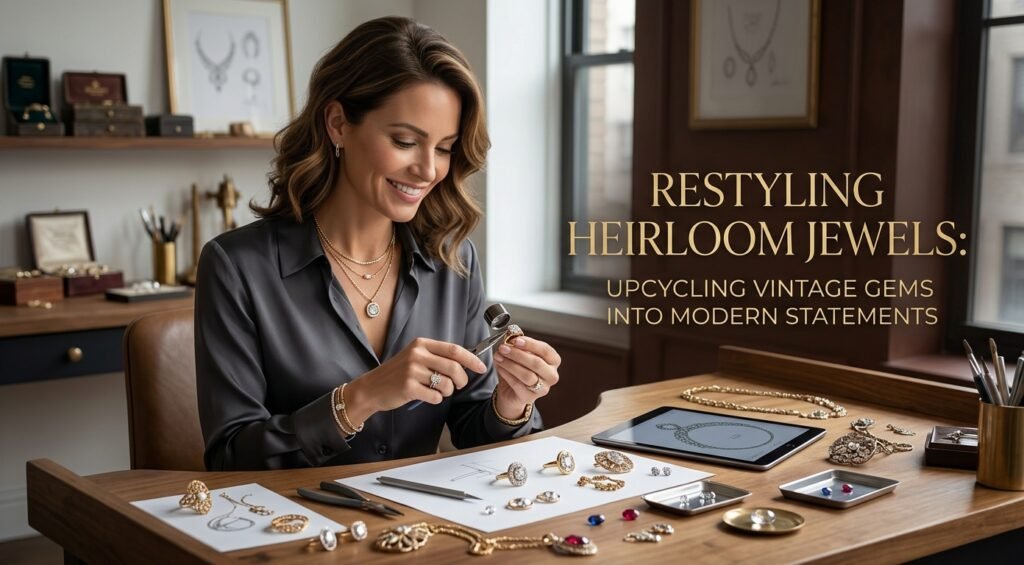 Restyling Heirloom Jewels | Vintage Gems to Modern Statements