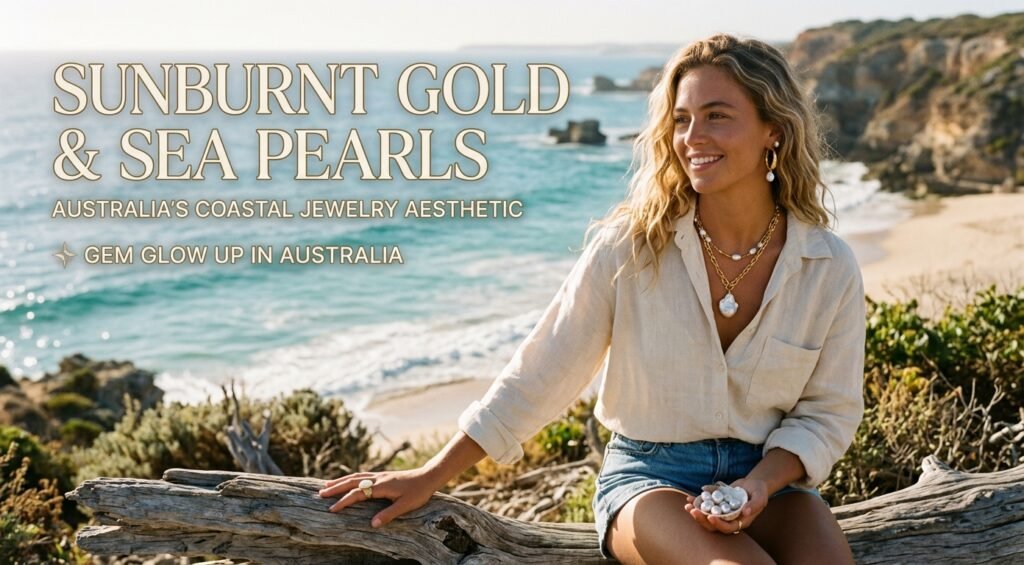 Sunburnt Gold & Sea Pearls | Coastal Jewelry Australia