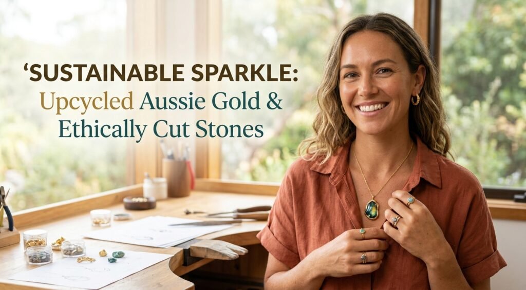 Sustainable Sparkle: Upcycled Aussie Gold & Ethical Gemstones