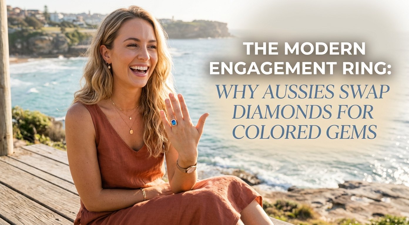 Why Aussies Choose Gem Glow Up Colored Engagement Rings