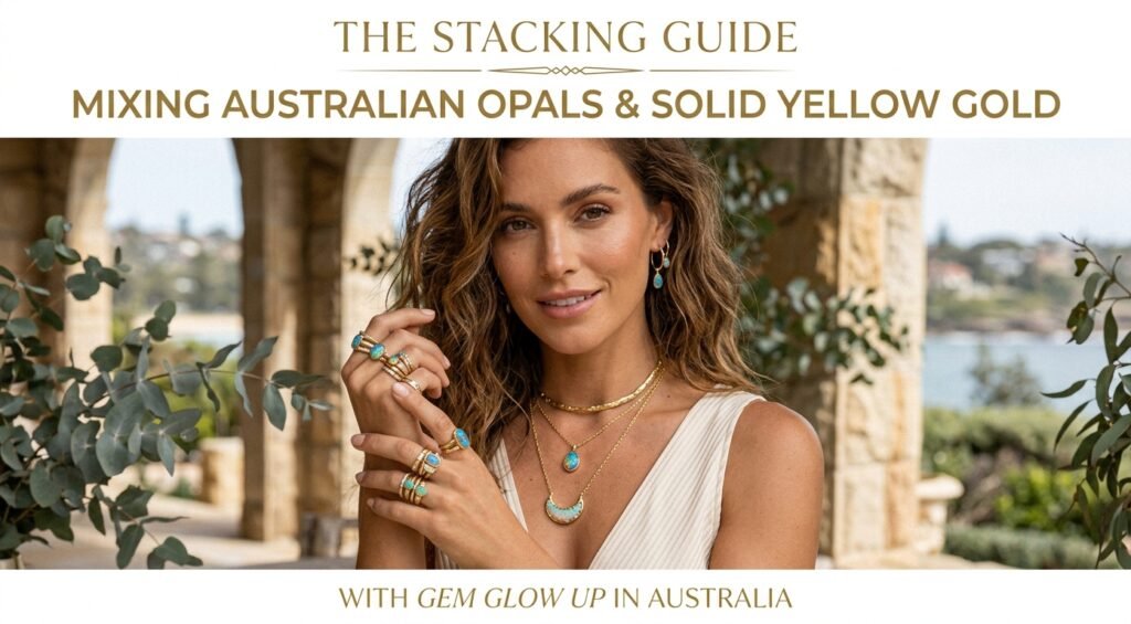 Stacking Opal & Gold Jewelry | Gem Glow Up Australia