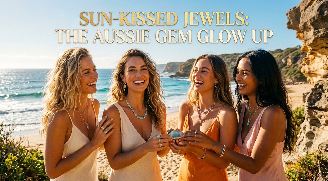 Sun-Kissed Jewels: The Aussie Gem Glow Up Care Kit